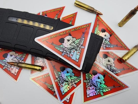 “Our Existence is Resistance” Northeast Ohio sticker pack