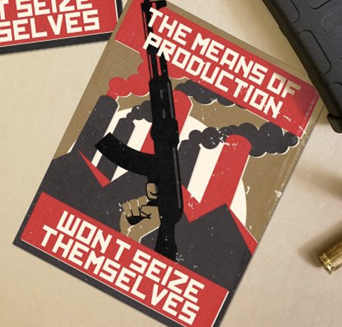 Means of Production Sticker