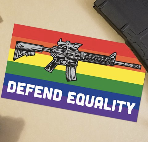 Defend Equality Sticker