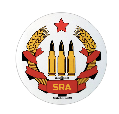 Vinyl SRA Logo Sticker 5 Pack